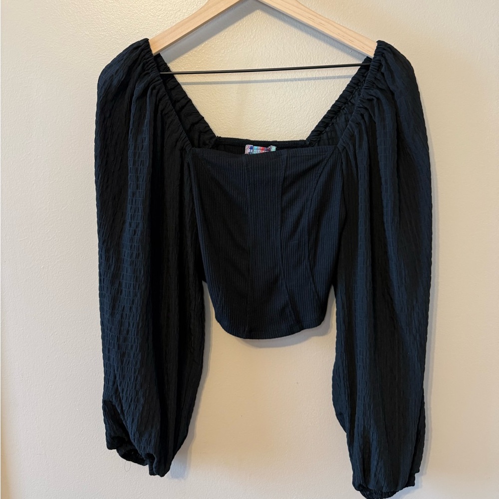 Urban Outfitters Midnight Black Blouse